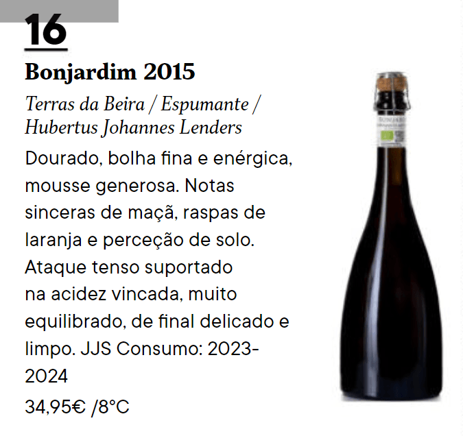 Bonjardim Sparkling Wine Brut Natural Reserva - Bonjardim Wines- Champagne