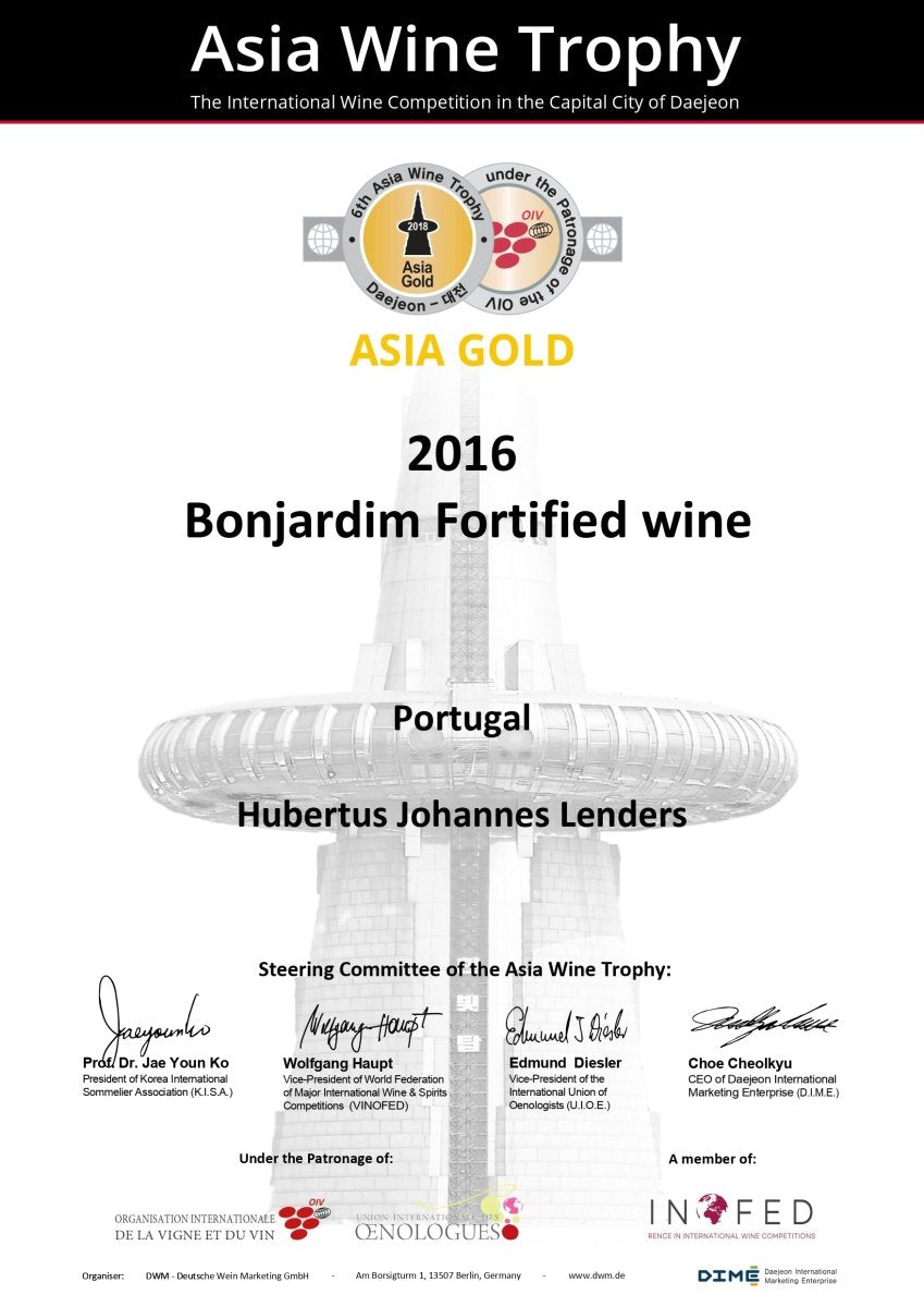 Bonjardim Vinho Fino Fortified Wine - Bonjardim Wines- Port wine