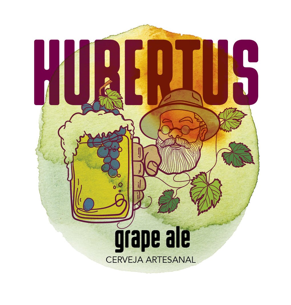 Hubertus Grape Ale Merlot 5.4% - Bonjardim Wines- Beer